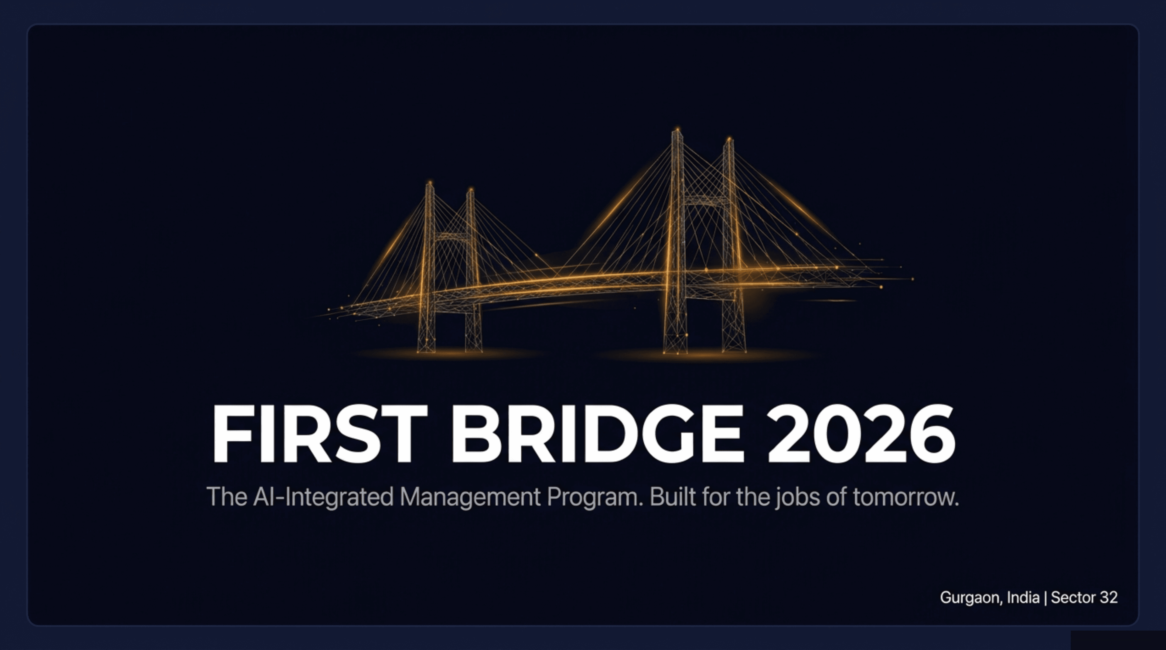 First Bridge Business School, Gurgaon 2026: programs, fees, placements, and how to apply