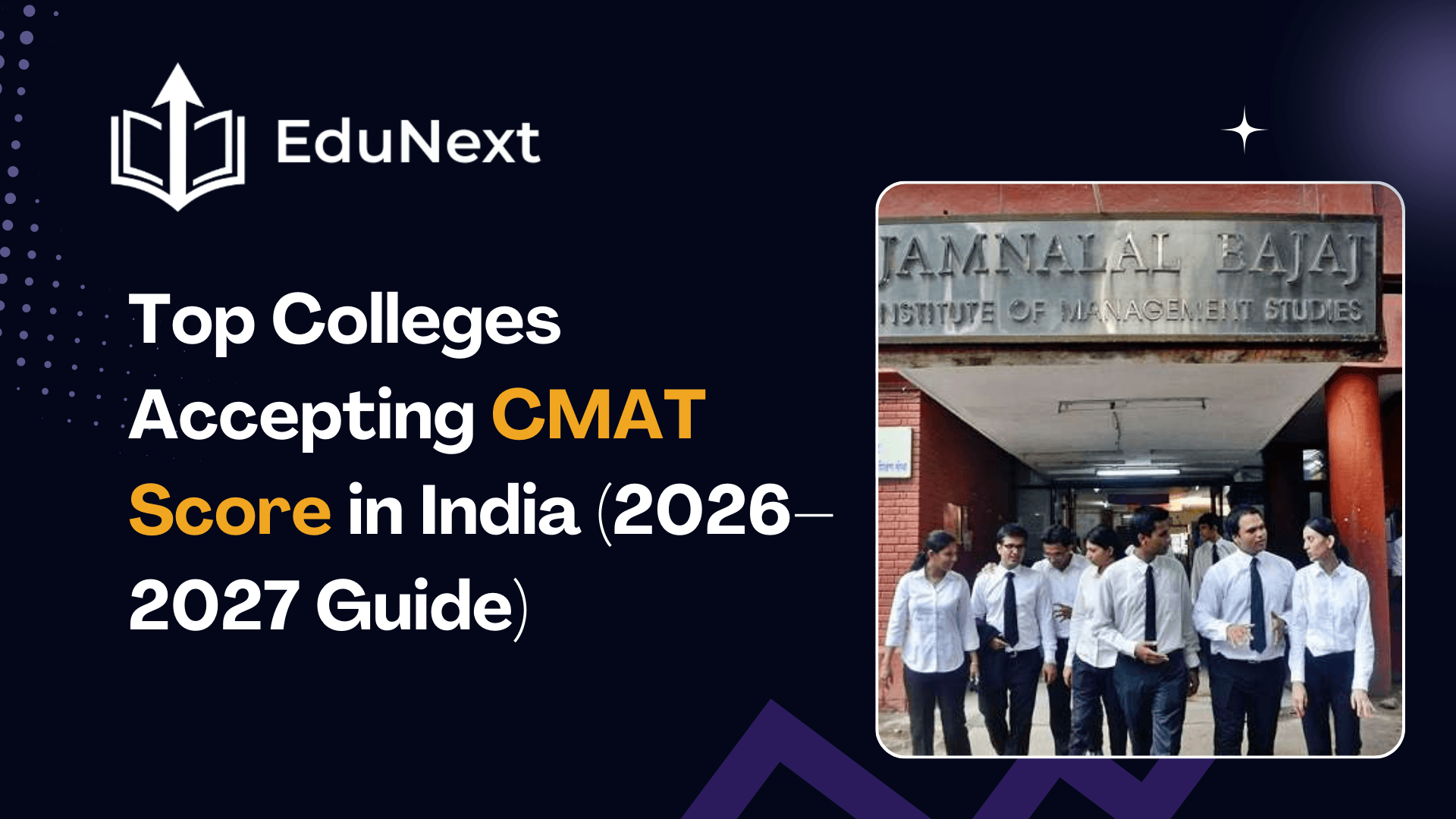Top Colleges Accepting CMAT Score in India (2026–2027 Guide)